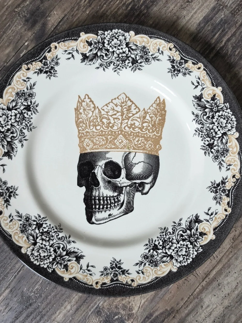 4 Royal Stafford English Crown King Skull 11